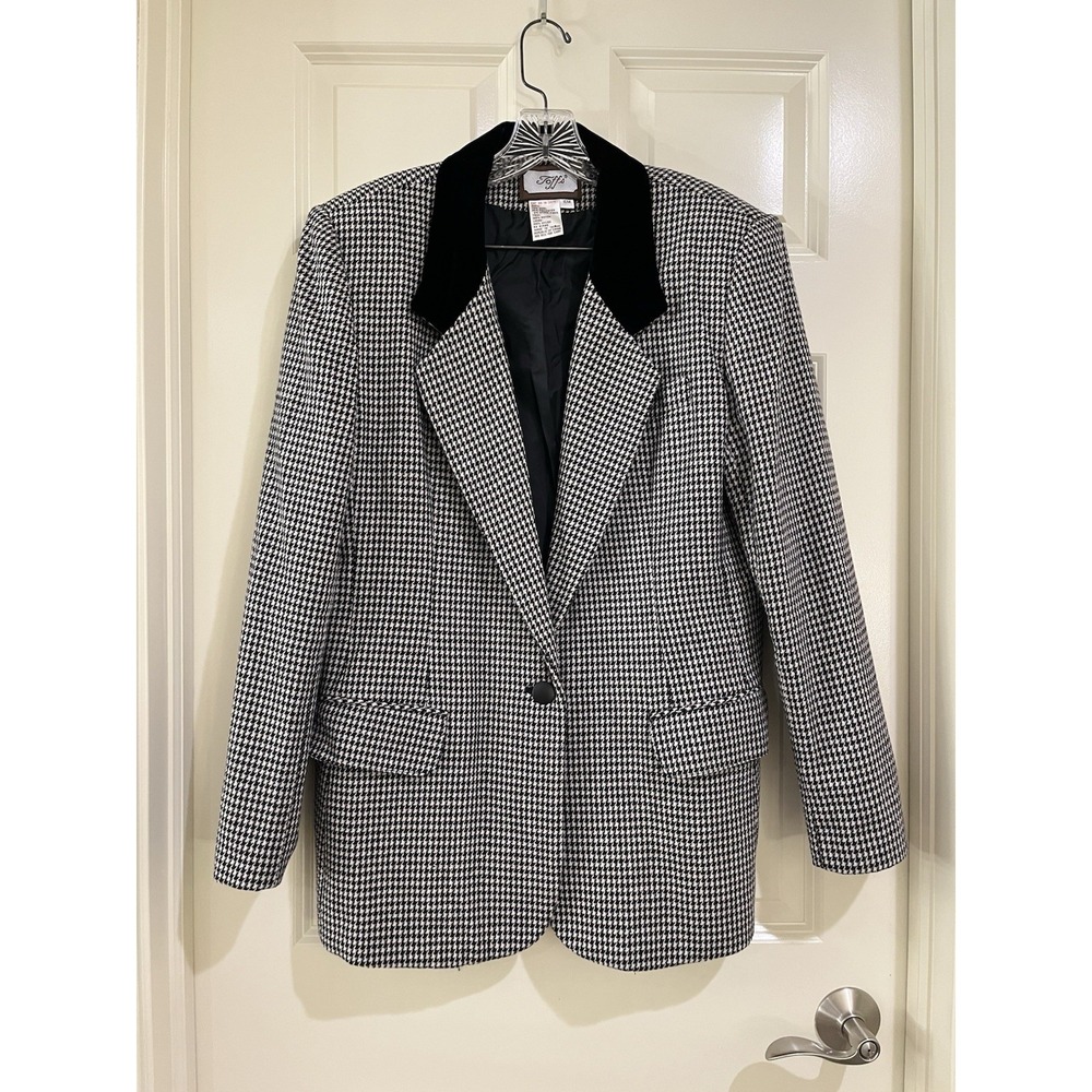 Toffs women wool blend blazer size 16M